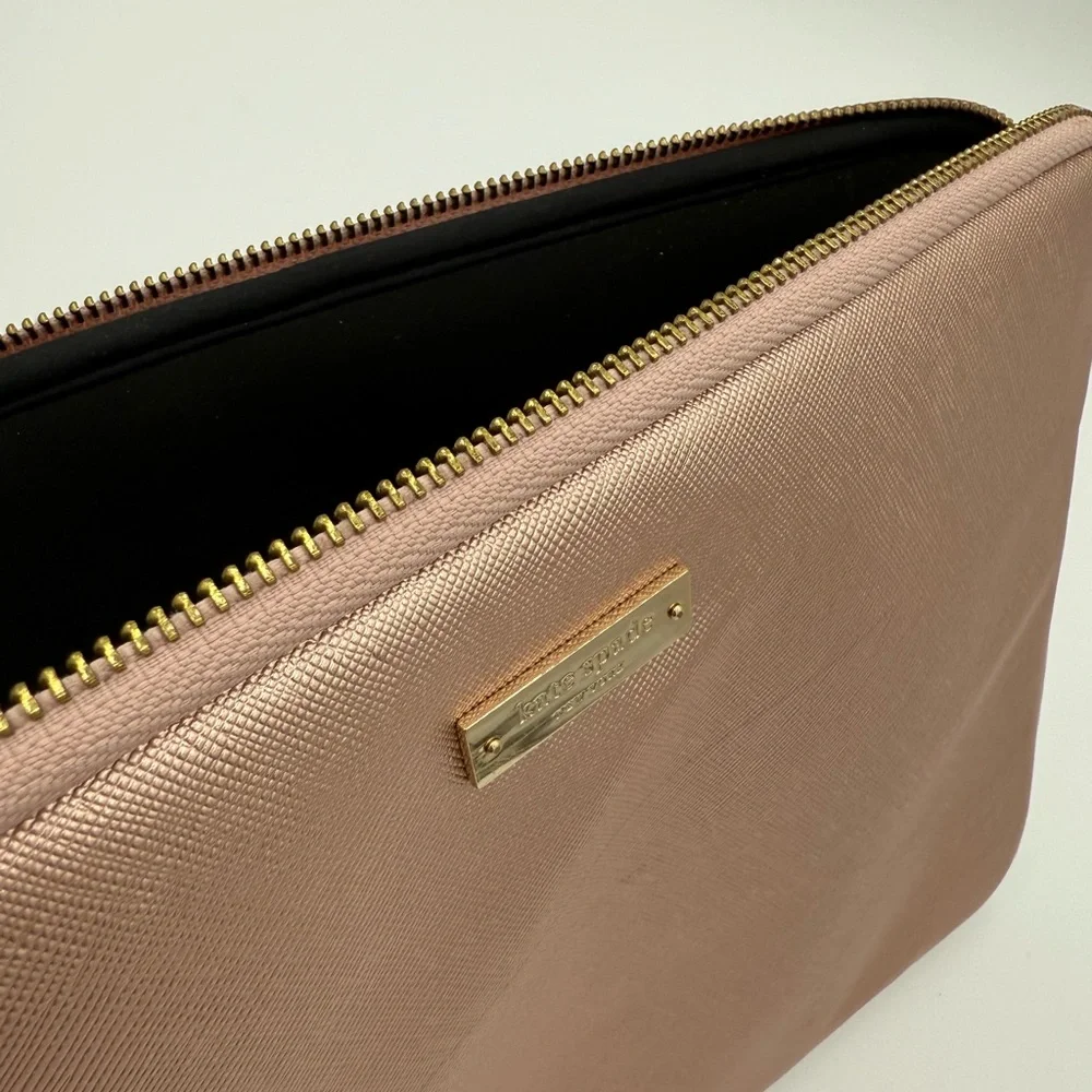 Kate Spade Rose Gold Laptop Sleeve